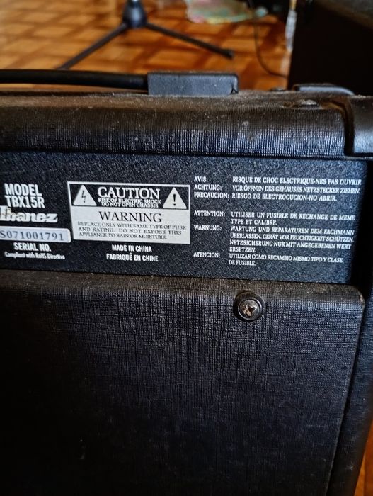 Комбоусилитель Ibanez TBX15R