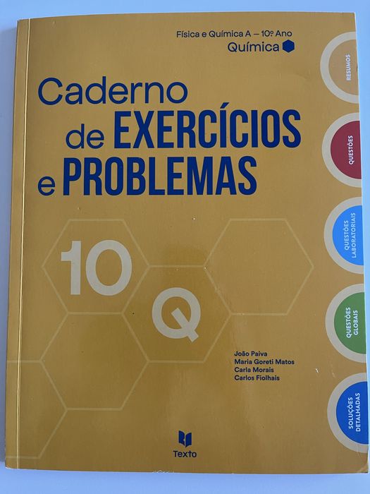 Caderno de Exercicios e Problemas - 10 Q