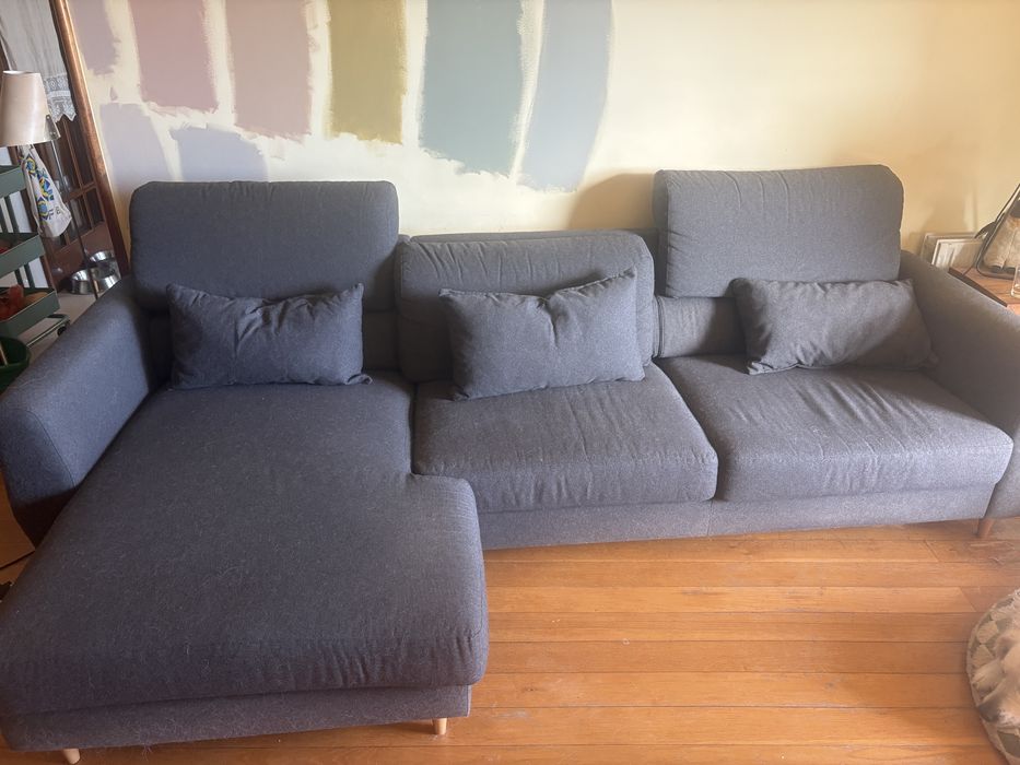 Sofá chaise long IKEA