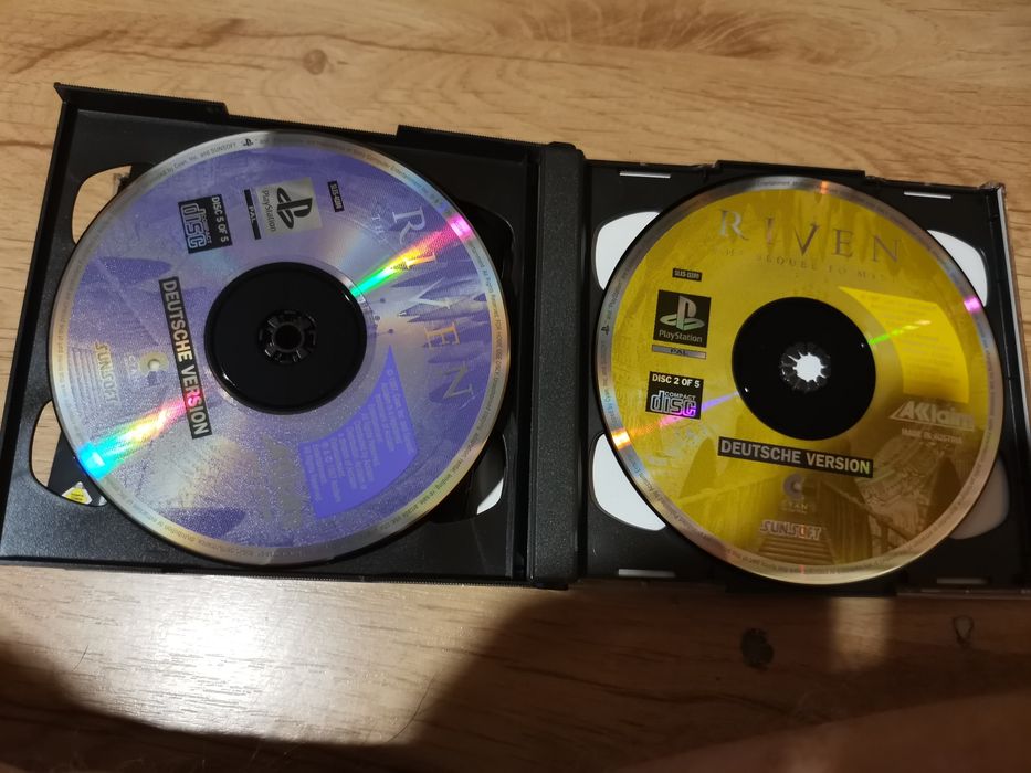 Riven the sequel to myst psx PlayStation 1 ps1