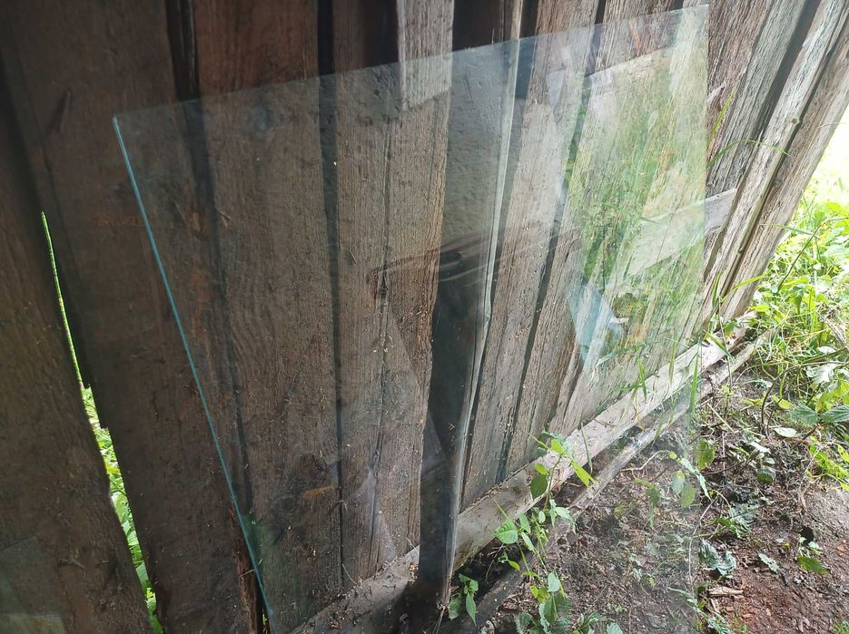 Szyby bez ram małe i duże gruba szyba