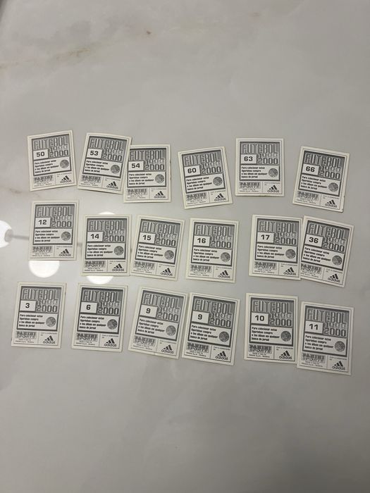 Cromos de futebol 99/00 do futebol português Panini