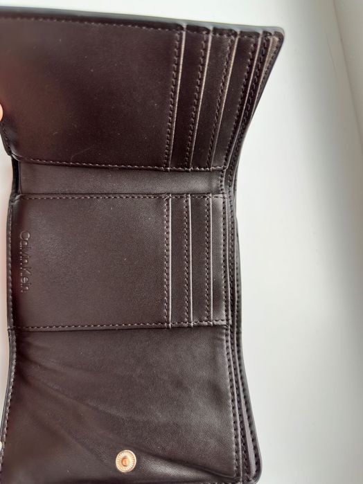 Calvin Klein Жіночий коричневий гаманець CK MUST Оригінал Кошелек