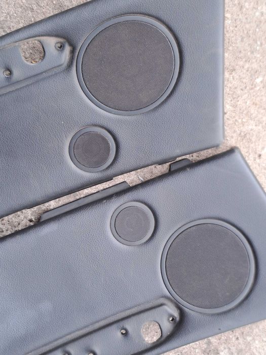 Bmw e46 cabrio tylne boczki  czarna skóra