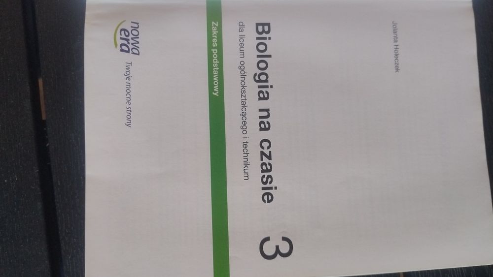 Biologia na czasie kl.  3
