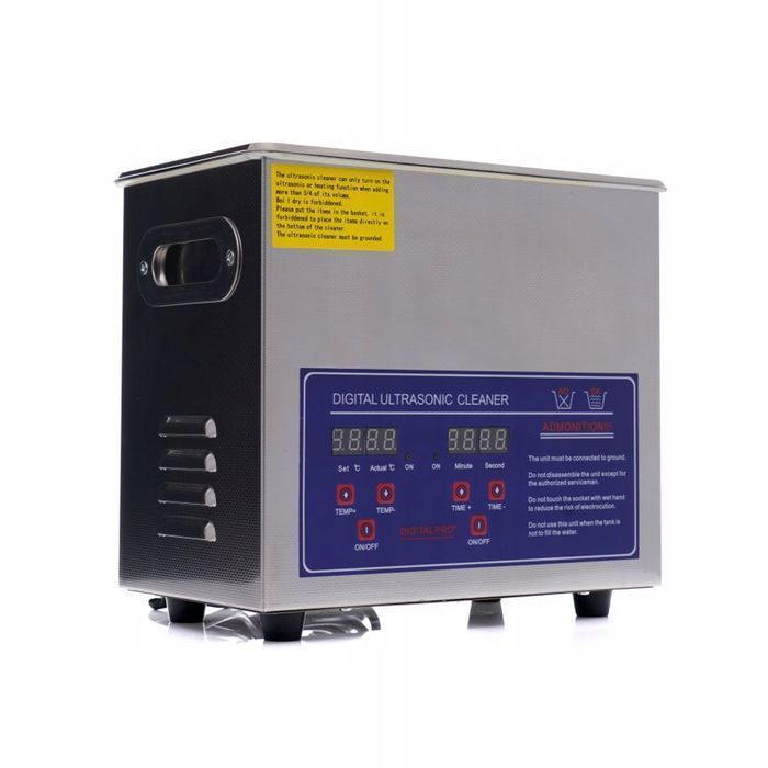 Myjka Wanna Ultradźwiękowa 6,5L Mycia Części 240W