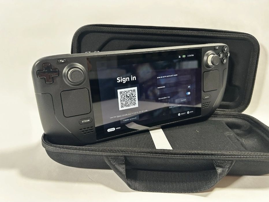 Steam Deck 64GB LCD – Estado Irrepreensível