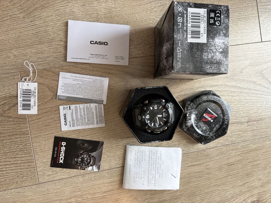 Zegarek Casio G-Shock GG-B100-1A3  Gg B 100 full set
