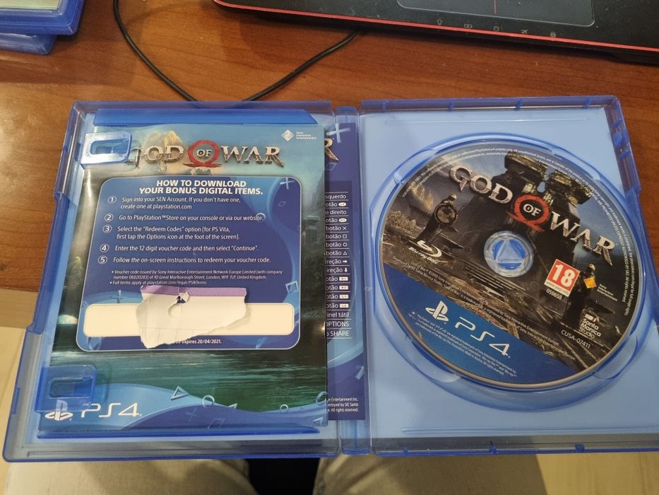 Ps4 god of war day one edition - português