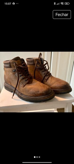 Botas castanhas 42