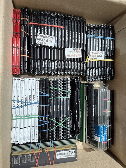 Оперативна пам’ять ddr4 8gb, Kingston HyperX Fury, Corsair, 2666mhz