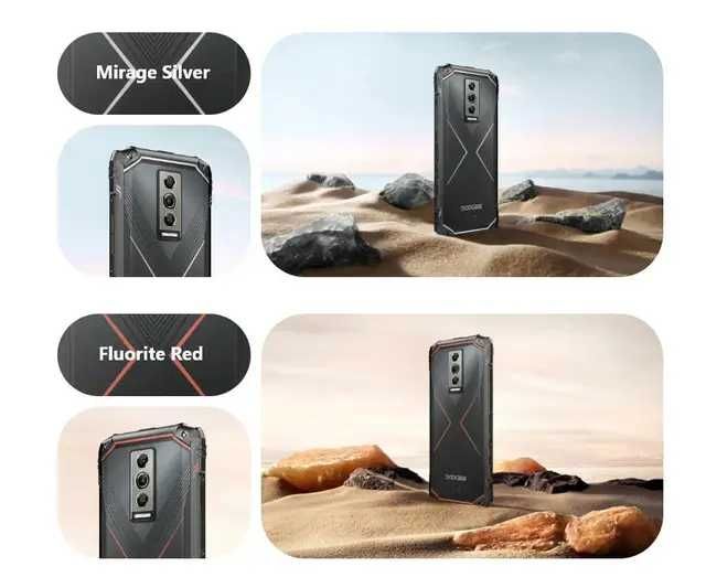 Смартфон Doogee Blade 10 Pro Silver Black 6/256Gb Android 14 Octa Core