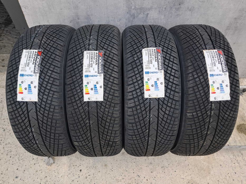 Резина зимова, нова, Yokohama Advan Winter V907 235\55 R19 DOT 2025 MADE IN JAPAN