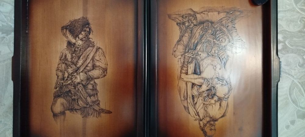 Нарды деревянные ручная работа