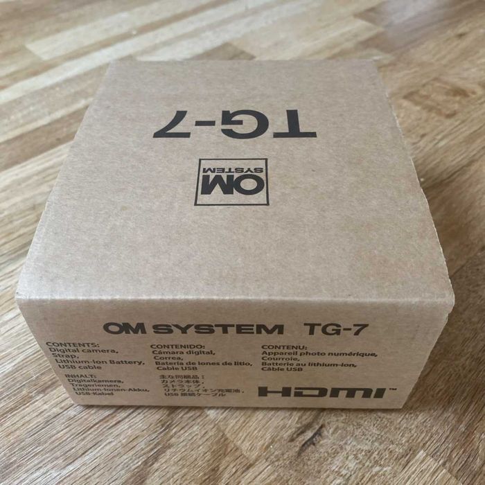 OM SYSTEM Tough TG-7 czarny nowy