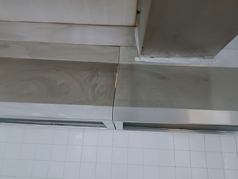 Hotte cozinha aço inox