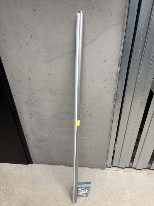 Nowa roleta zaciemniająca, termoizolacyjna, biała, 130x160cm