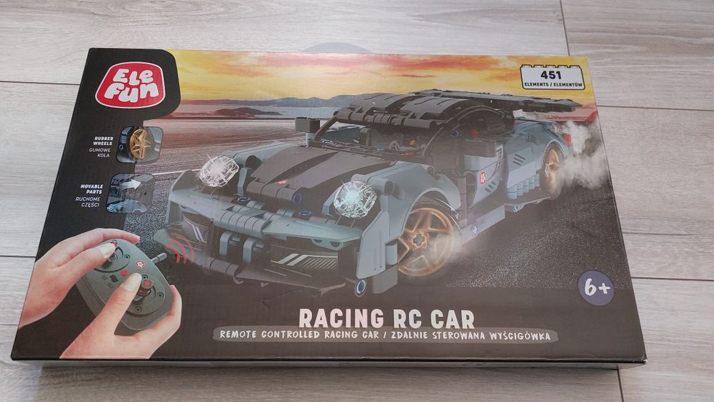 Zabawka EleFun składany RACING RC CAR nowy