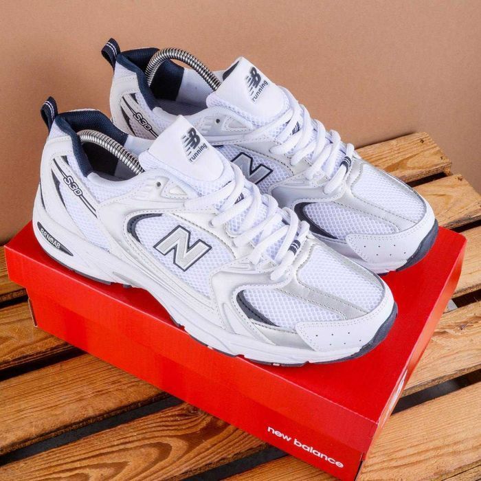 (1891) Чоловічі Кросівки New Balance 530 білі (41-46)