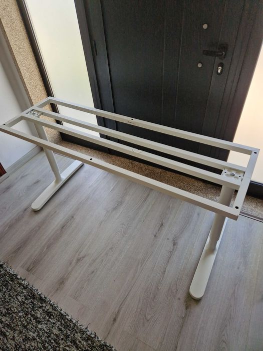 Estrutura de secretária em aço para tampo até 160*80