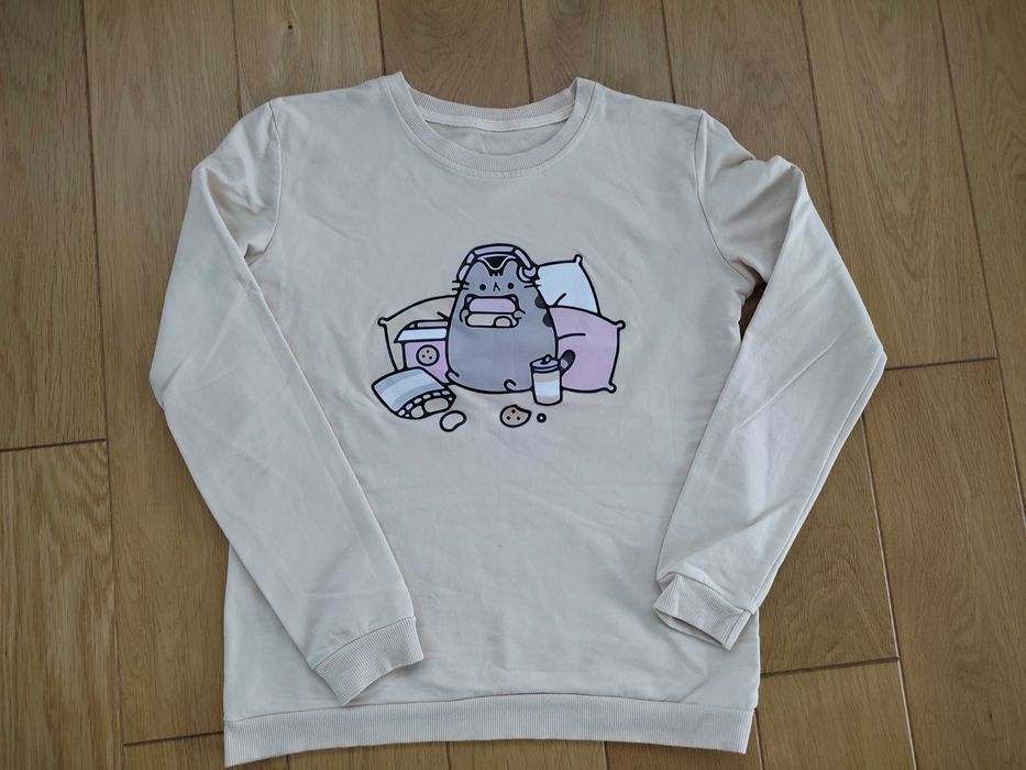 bluza Pusheen morelowa 158/ 164