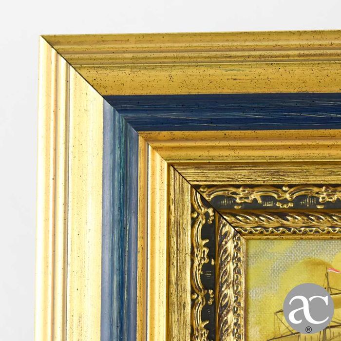 Óleo sobre tela do Artista João Peixoto, com moldura nº2