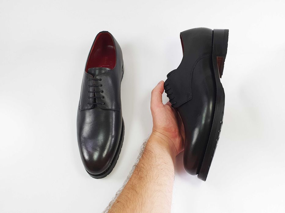 Туфлі чоловічі WELLENSTEYN 43 28-28.5 см 9.5 UK чорні