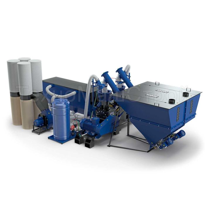 Лінія гранулювання пелет МЛГ 1000 DUO PRO Обладнання для пелет.