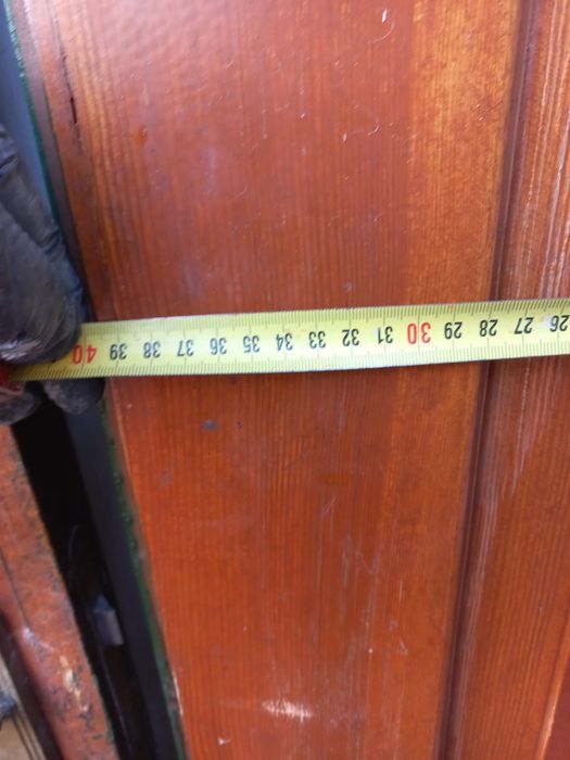 Drzwi zewnętrzne dwuskrzydłowe techniczne