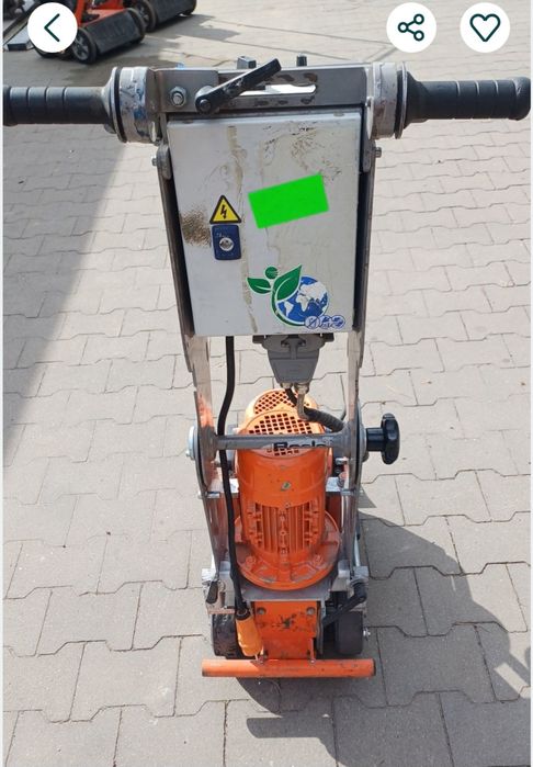 Zdzierak,zrywarka samojezdna Blastrac BS-75 Husqvarna
