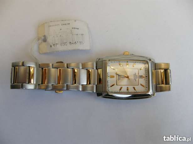 Używany Stalowy Casio BEM-112SG szafirowe szkiełko WR 5OM