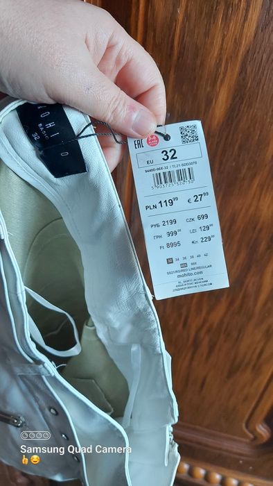 Nowa skórzana spódnica Mohito 32.