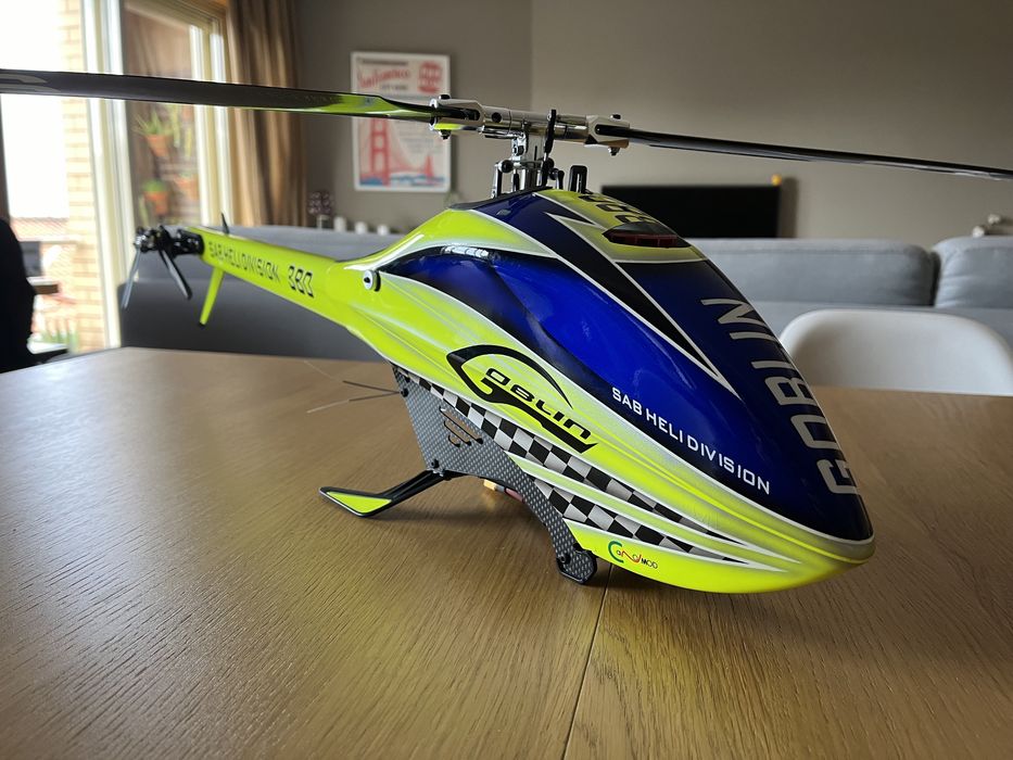 Helicóptero SAB Goblin 380 Santa Marinha E São Pedro Da Afurada