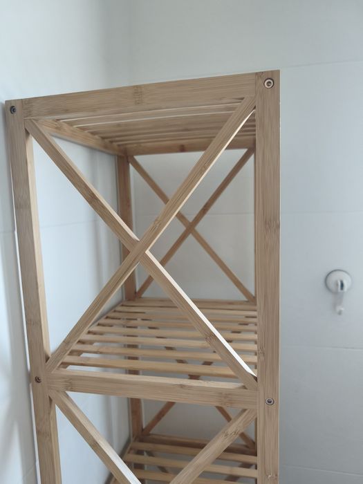 Estante de bambu