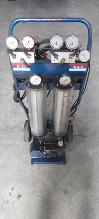 Maquina carregamento gás flurado r134a