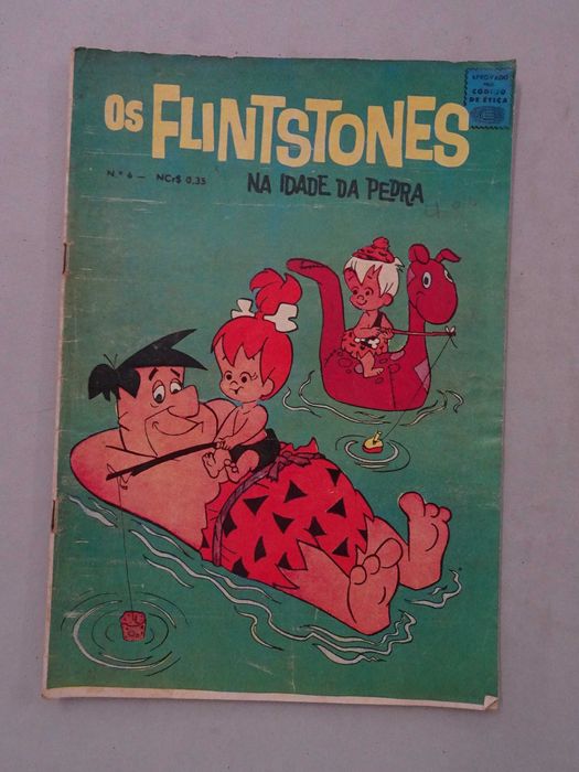 Livro - Os Flintstones nº 6 (Aprovado pelo código de ética)