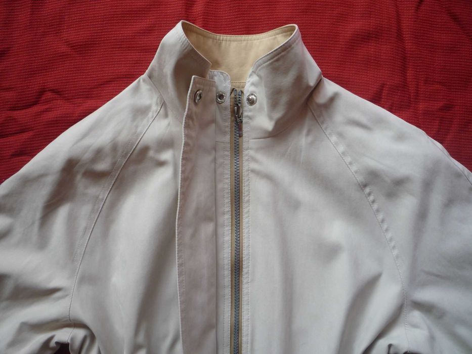 Kurtka 40/L 42/XL Dwustronna Beżowa Lekka Wiosenna