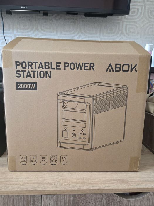 Зарядна станція АВОК ARK2000 2000W 1536Wh