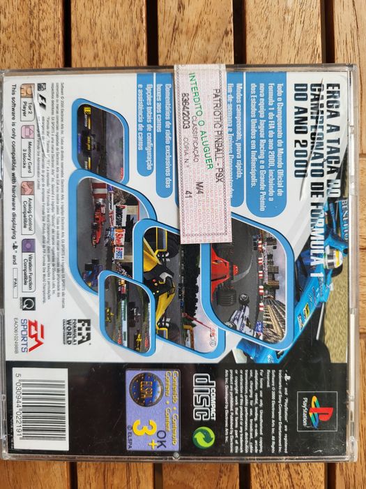 PS1 F1 2000 Playstation 1 - Completo