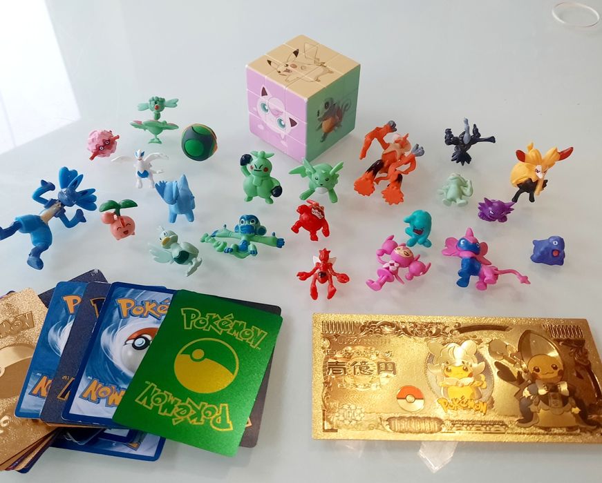Karta pokemon XXXL Duża, karty figurki kostka rubika