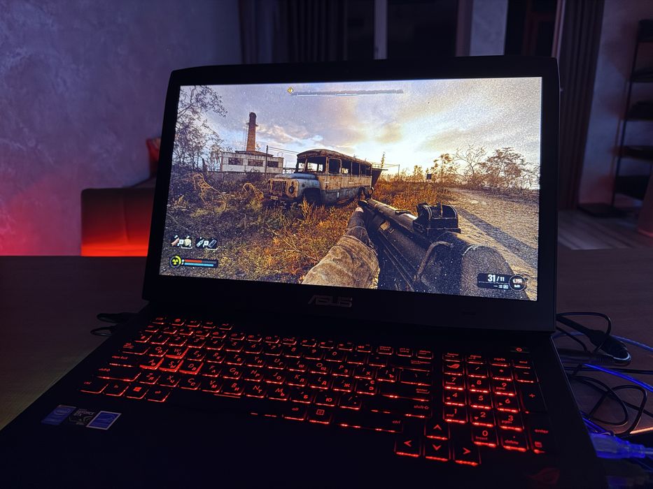 ЗСУ Скидка! 24 Озу/Gtx12gb Игровой ноутбук Asus Rog + комплект девайсо