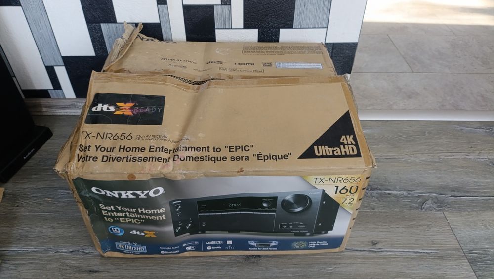 Amplituner ONKYO TX-NR656 7.2 Atmos, TrueHD