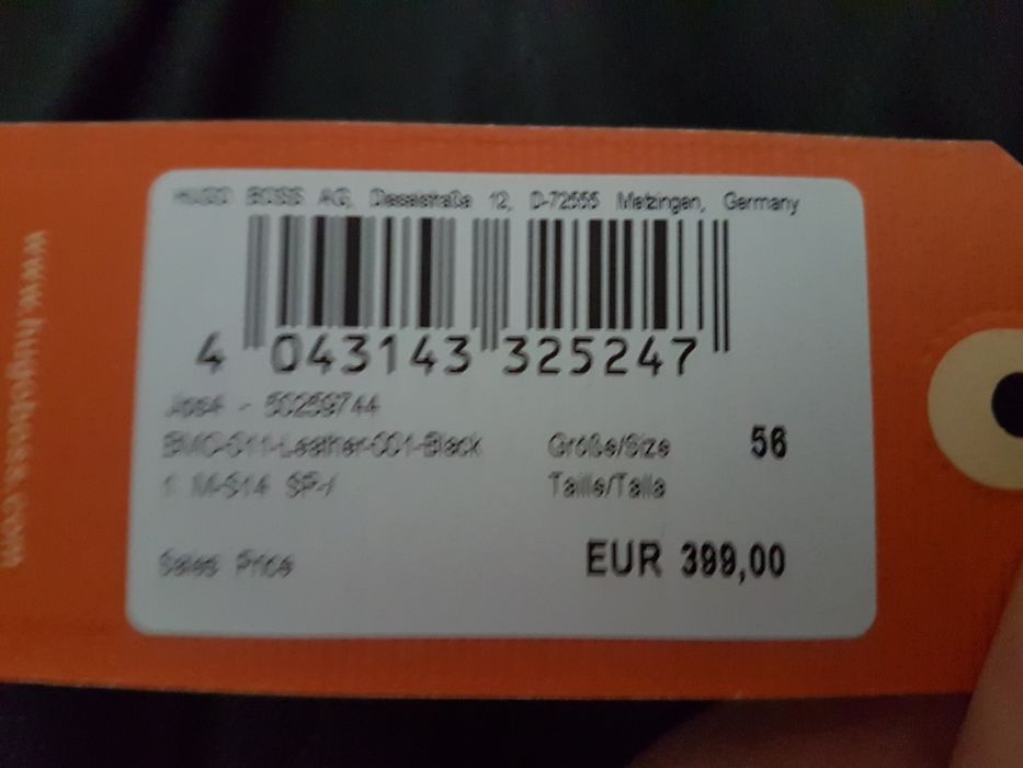 Kurtka ze skory BOSS,NOWA ,rozm.L