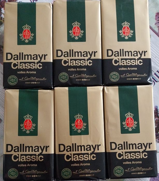 Kawa mielona Dallmayr 10 x 1000g