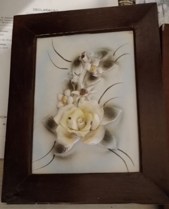 3 Ceramic Paintings Replicating Capodimonte Works426579513910251522