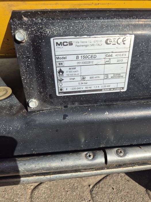 Nagrzewnica Master B150CED 44KW