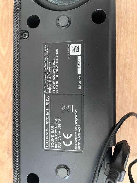 Soundbar Sony HT-SF200