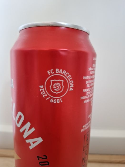 Kolekcjonerka puszka FC Barcelona 1899- 2024  125 rocznica powstania