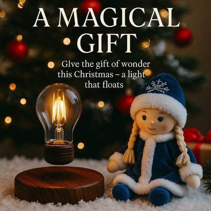 Преміальний онлайн-магазин левітуючих LED-ламп, готовий бізнес