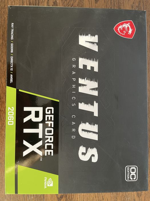 GeForce RTX 2060 12 GB MSI Ventus !! dluga gwarancja !!